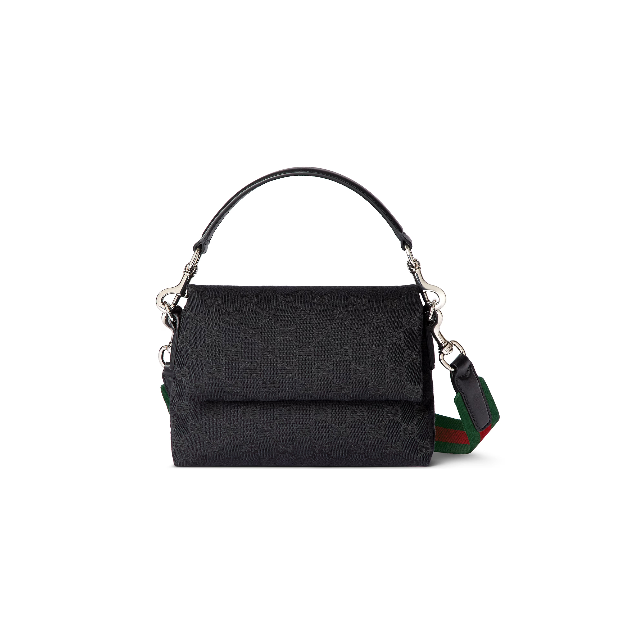 G*u*i small gg crossbody bag with web 821617 (19*15*7cm)